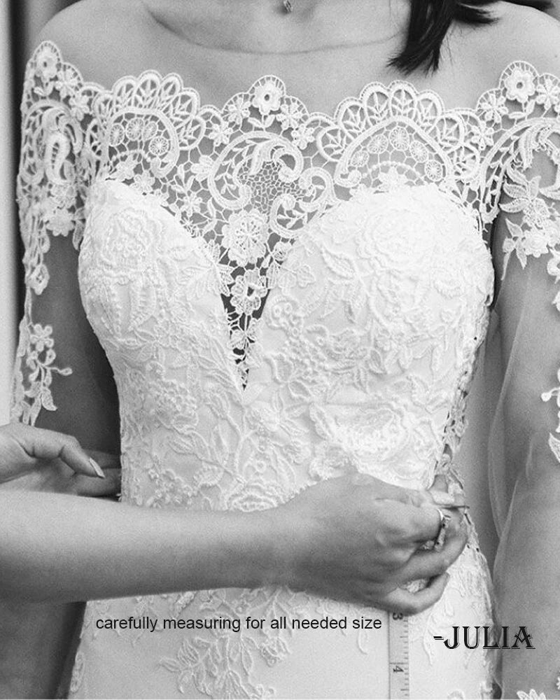 Julia Kui Custom Made Vintage Lace Satin 2 In 1 Mermaid Wedding Dresses Shiny Beaded Pearls Applique Beauty Trumpet Bridal Gowns