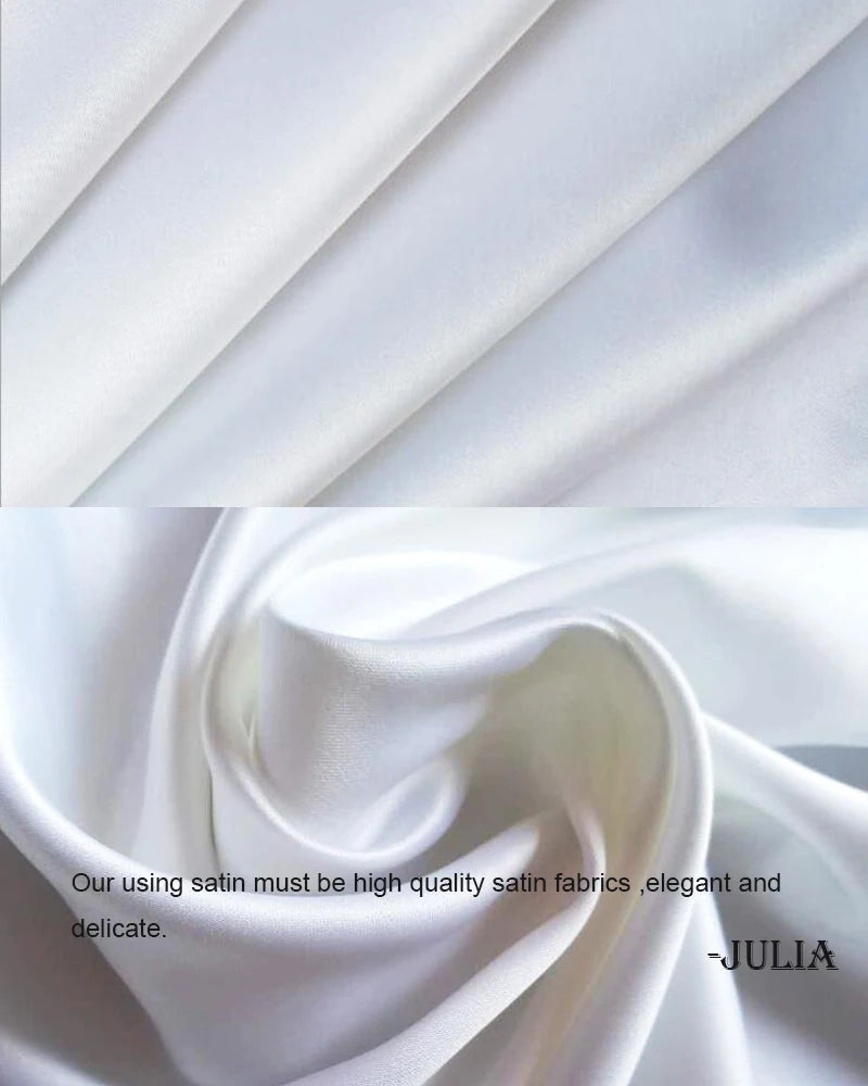 Julia Kui Custom Made Vintage Lace Satin 2 In 1 Mermaid Wedding Dresses Shiny Beaded Pearls Applique Beauty Trumpet Bridal Gowns