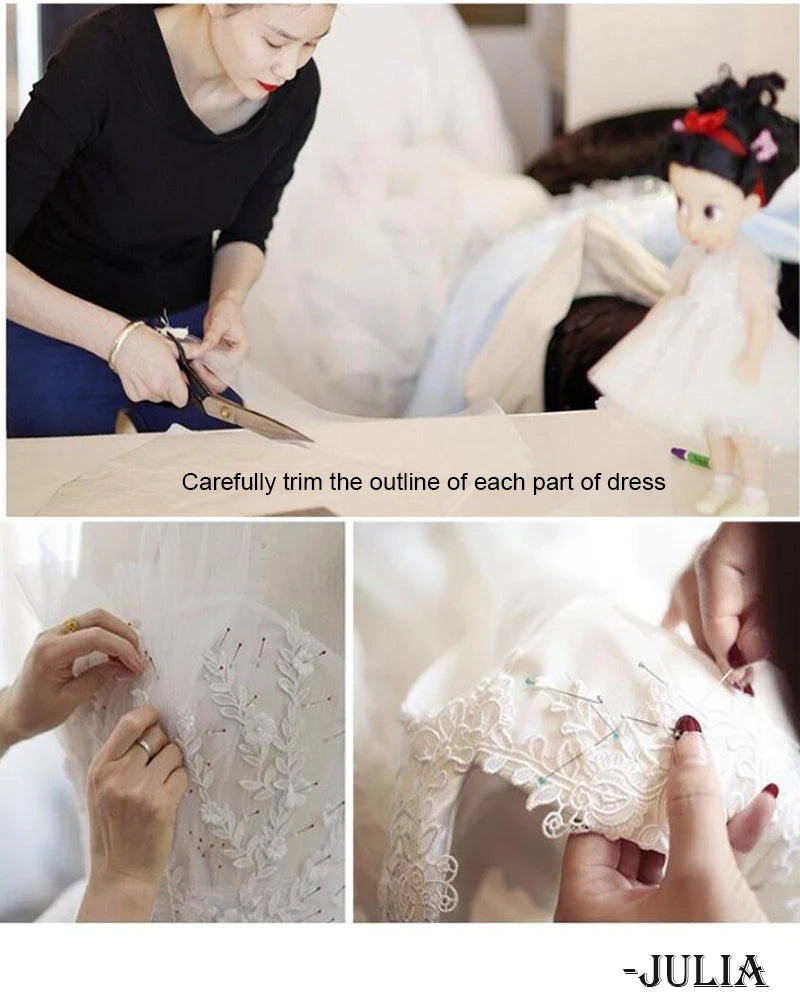 Julia Kui Custom Made Vintage Lace Satin 2 In 1 Mermaid Wedding Dresses Shiny Beaded Pearls Applique Beauty Trumpet Bridal Gowns