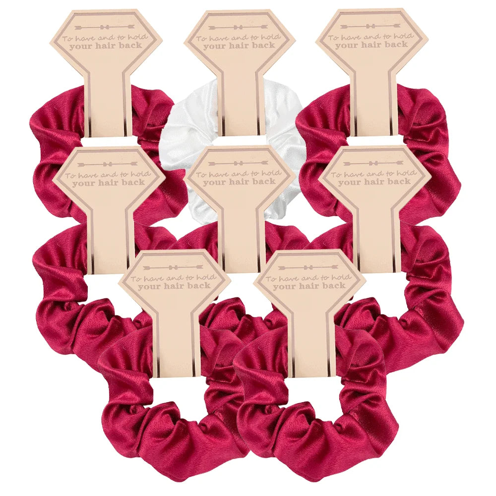 Bachelorette Party Favors Heart Sunglasses Satin Hair Scrunchies Bridesmaid Proposal Box Fillers Bridal Shower Gifts Photo Props