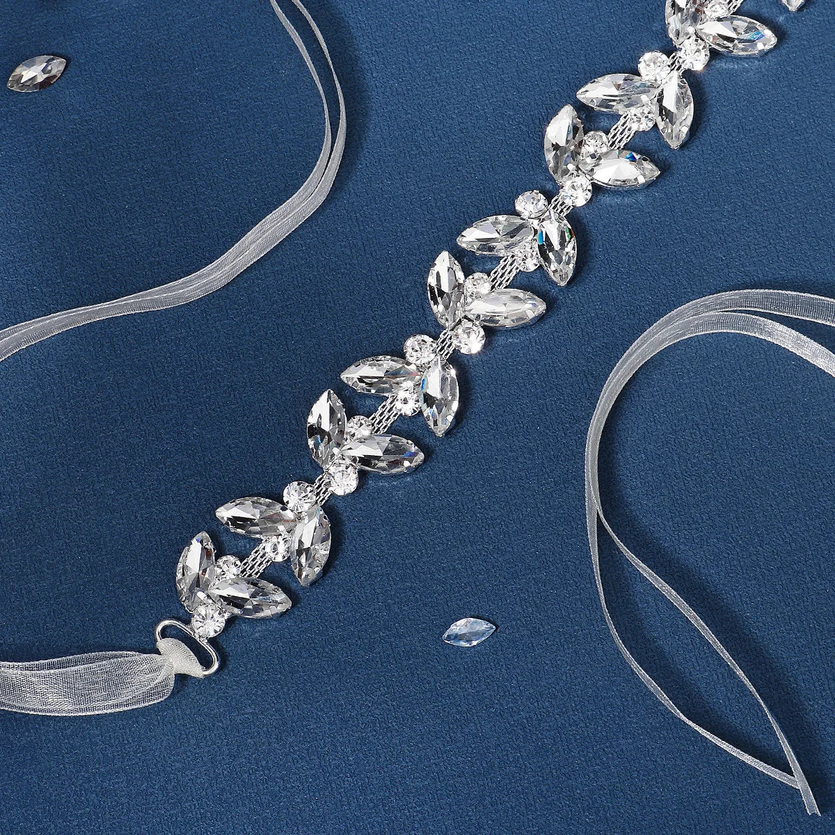 Fashion Crystal Belts for Women Handmade Rhinestone Trendy Prom Dress Belt Party Bridesmaid Gift Bridal Wedding Accessorie