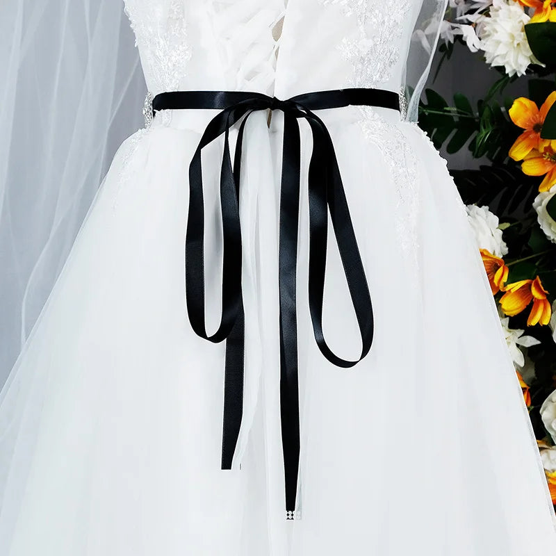 Crystal Wedding Belts Rhinestone Bridal Belt for Wedding Dress Fashion Party Prom Dress Belt Strass Bride Sash Bridesmaid Gift