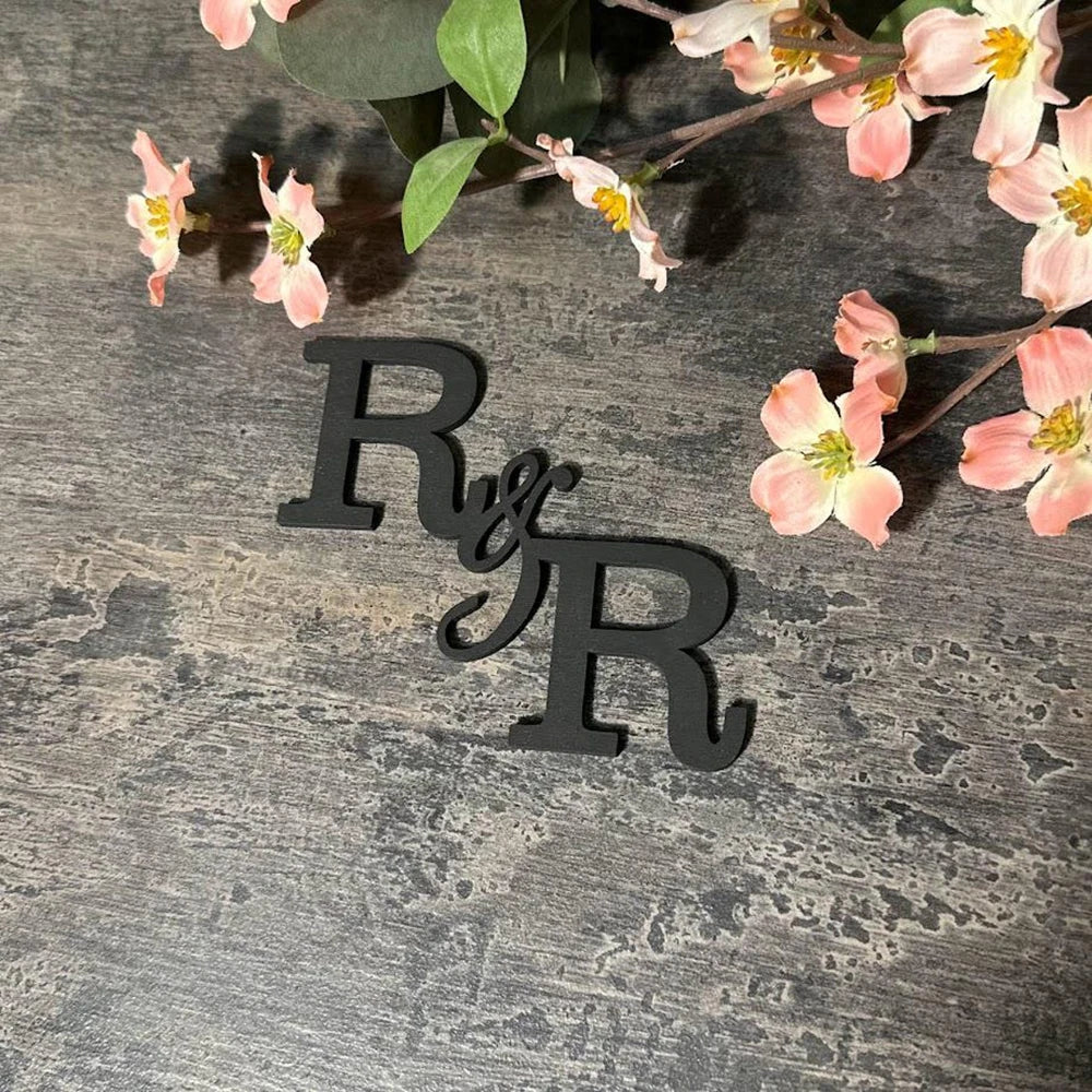Personalized Acrylic Wedding Topper