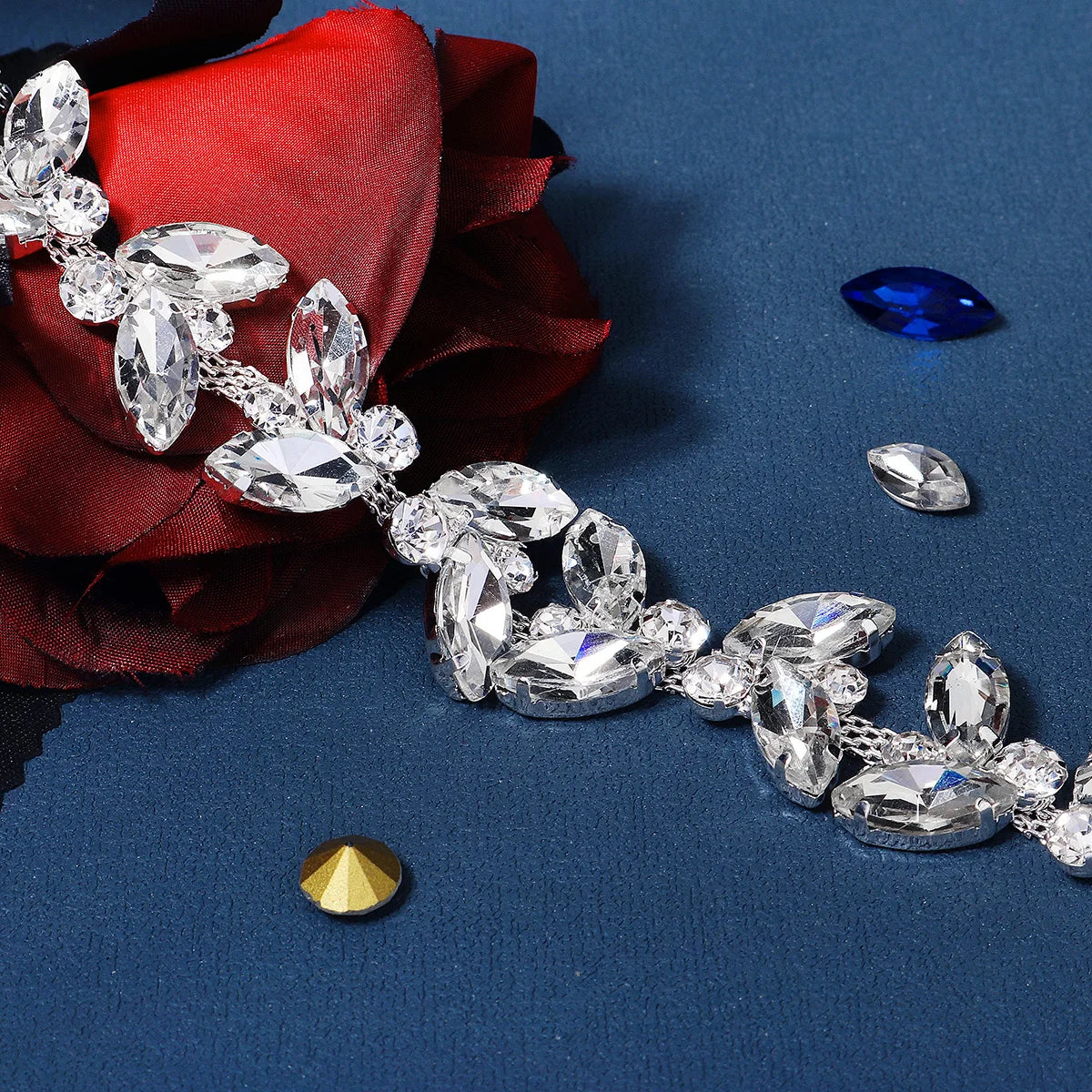 Fashion Crystal Belts for Women Handmade Rhinestone Trendy Prom Dress Belt Party Bridesmaid Gift Bridal Wedding Accessorie