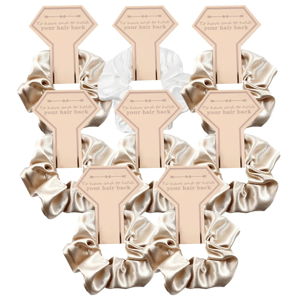 Bachelorette Party Favors Heart Sunglasses Satin Hair Scrunchies Bridesmaid Proposal Box Fillers Bridal Shower Gifts Photo Props