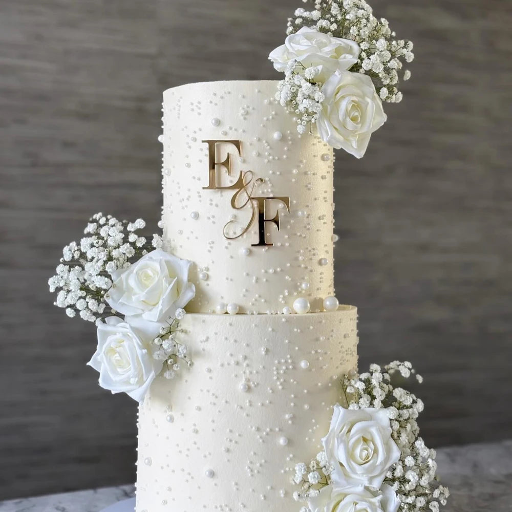 Personalized Acrylic Wedding Topper